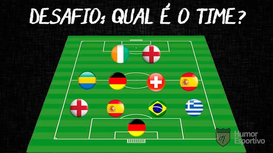 DESAFIO: Você consegue acertar os 15 clubes pela nacionalidade dos jogadores?