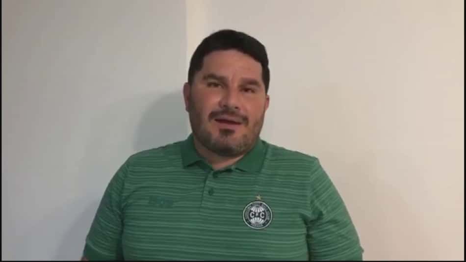 Barroca elogia postura da diretoria do Coritiba e descarta projetar retorno