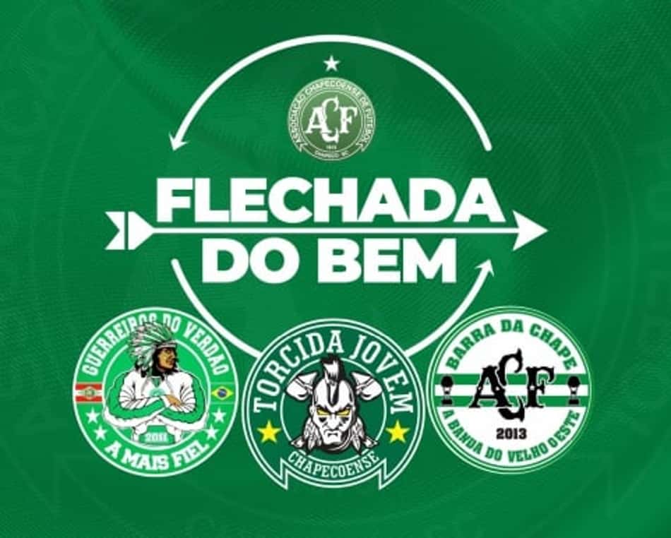 Chapecoense lança a campanha 'Flechada do Bem'; Entenda