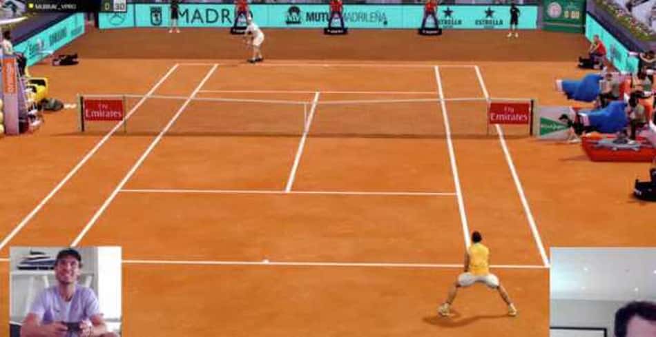 Nadal x Murray game virtual