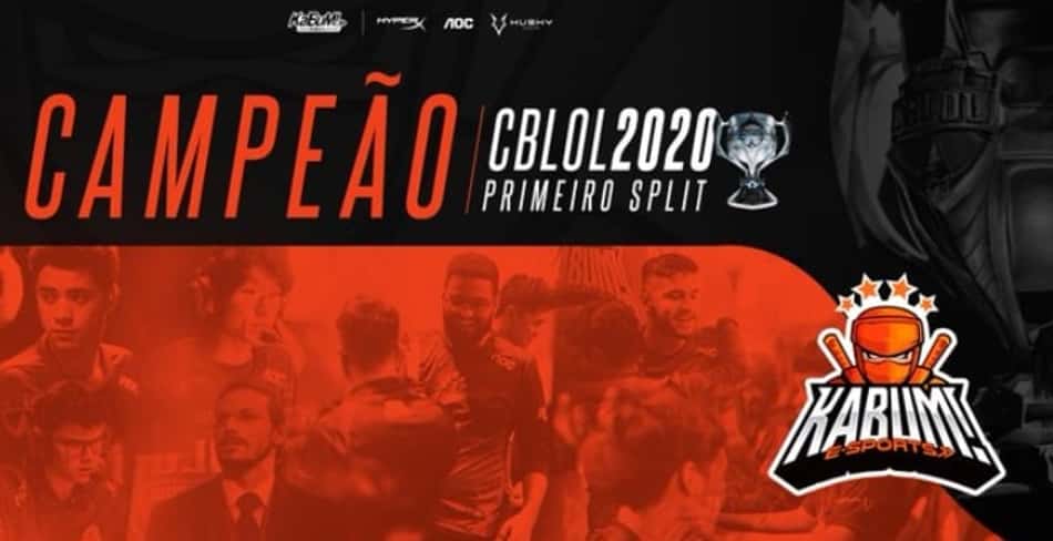 CBLoL 2020: Kabum não dá chance para Flamengo e leva o título do primeiro Split