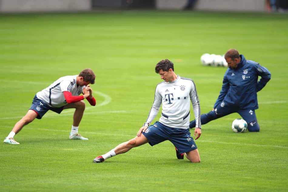Lewandowski - Treino - Bayern