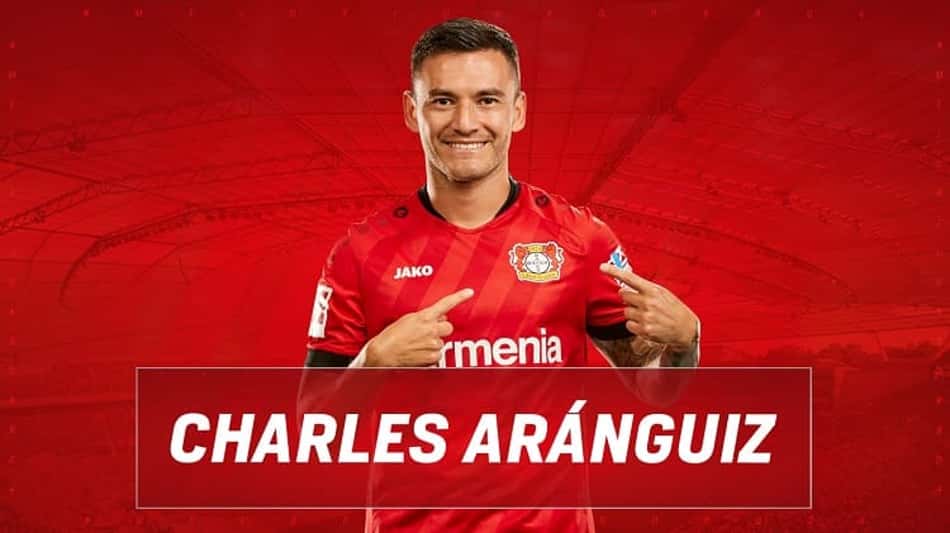 Aránguiz é eleito o melhor jogador da história do Bayer Leverkusen