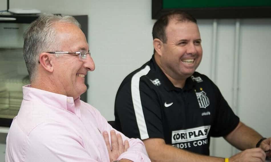Adversários em Santos x São Paulo, Marcelo Fernandes e Dorival foram 'inimigos' no passado