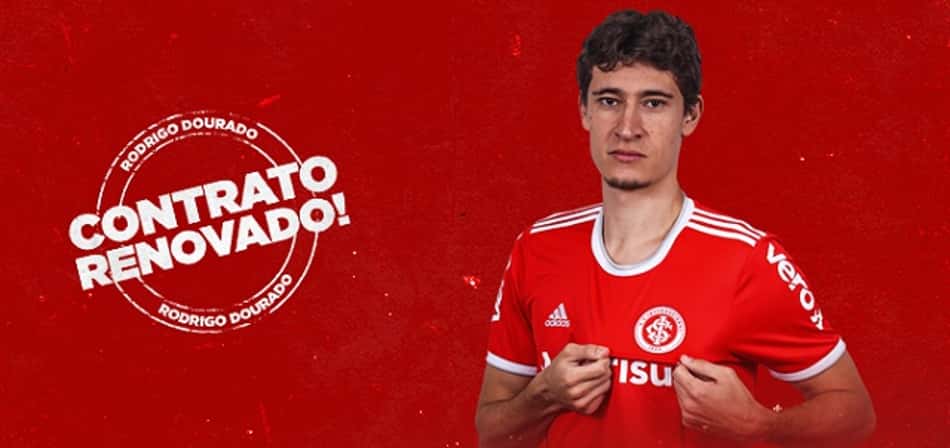 Inter anuncia a renovação de contrato com Rodrigo Dourado