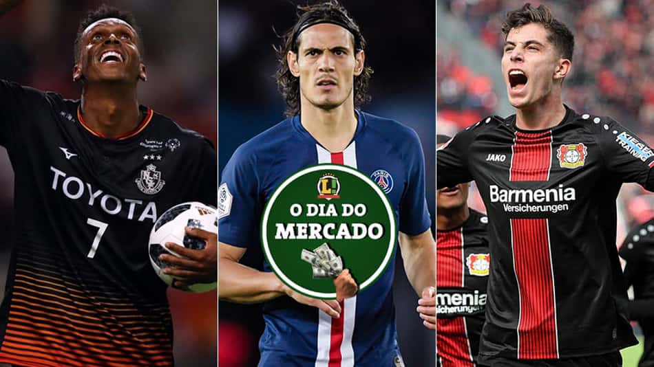 Manhã do Mercado: Novidades sobre volta de Jô, futuro de Cavani, Havertz fica longe da Espanha…