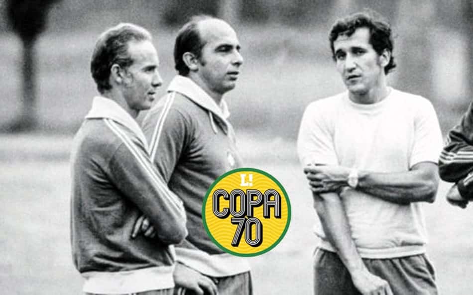 Parreira e Zagallo - Copa 1970