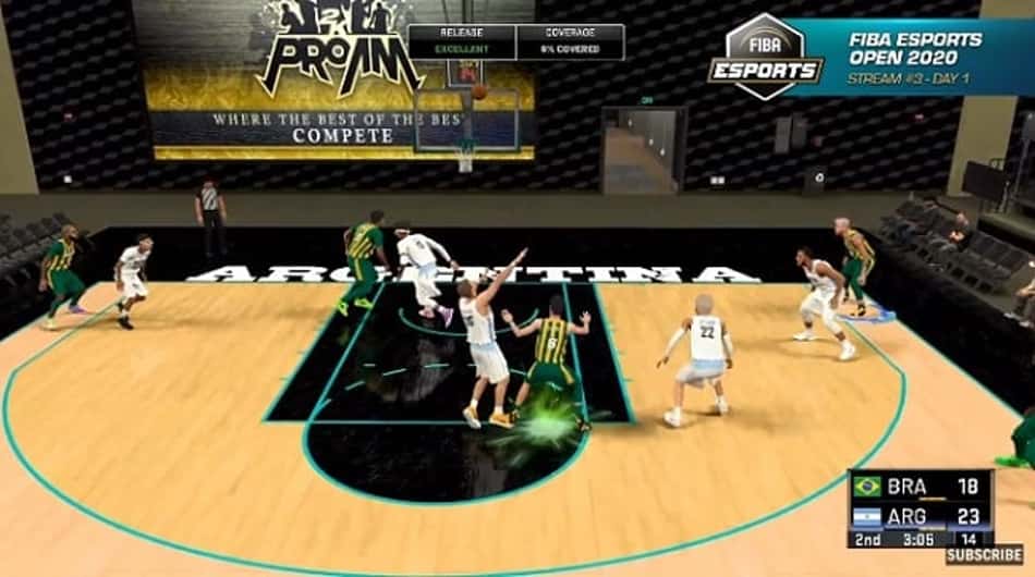 Tudo igual! Brasil e Argentina começam FIBA ESPORTS Open com uma vitória para cada