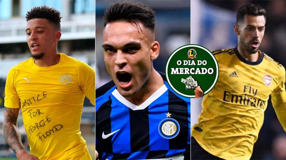 Dia do Mercado - Sancho, Lautaro Martinez e Pablo Mari