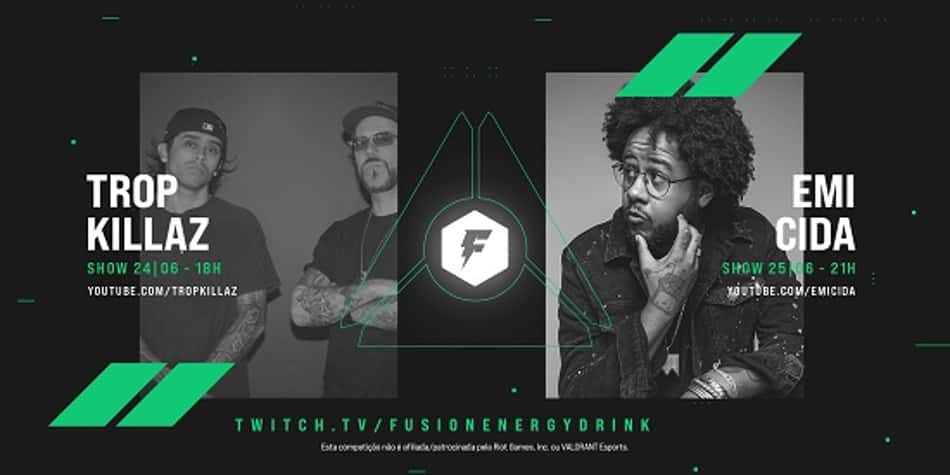 Fusion Energy Drink transforma competição de e-Sports em plataforma de entretenimento