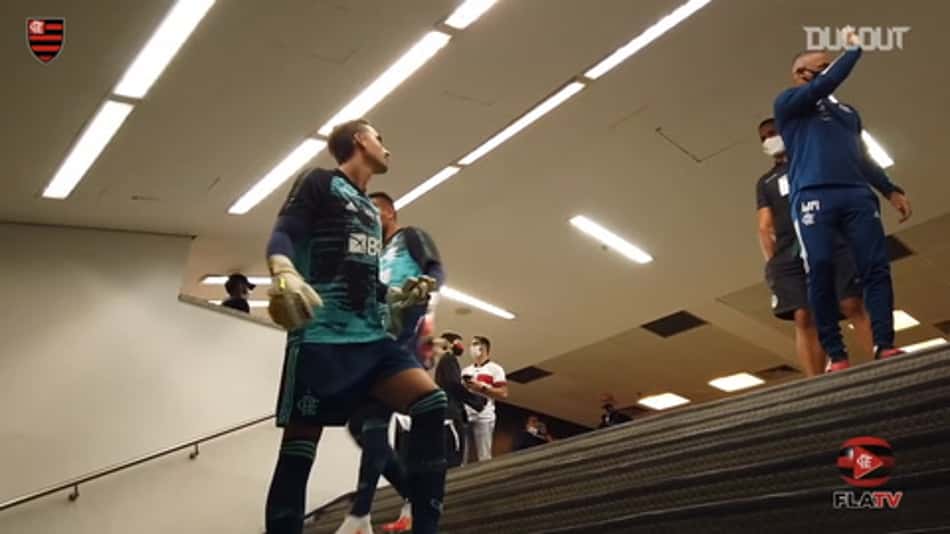 VÍDEO: Veja os bastidores da vitória do Flamengo sobre o Boavista