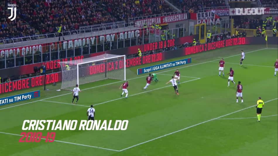 CR7, Trezeguet, Tevez… Relembre 5 gols da Juventus contra o Milan
