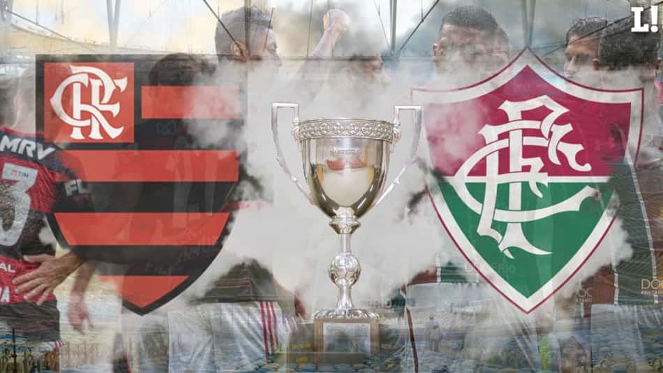 Arte - Flamengo x Fluminense