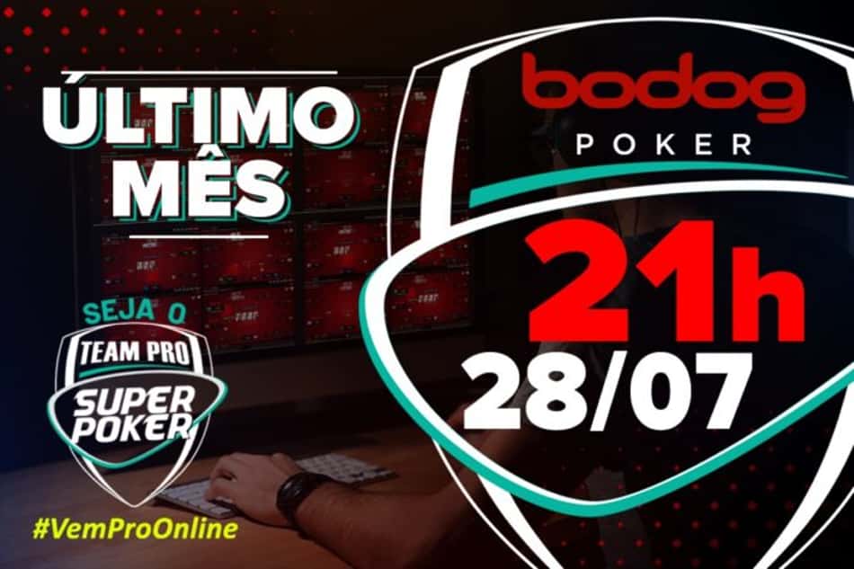 SuperPoker Team Pro: torneio terça (28), no Bodog, inicia último ranking