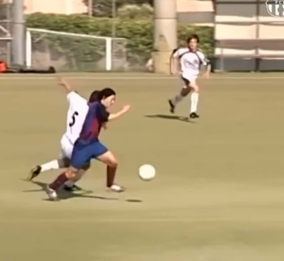 Barcelona divulga imagens inéditas de Messi nas categorias de base; Assista