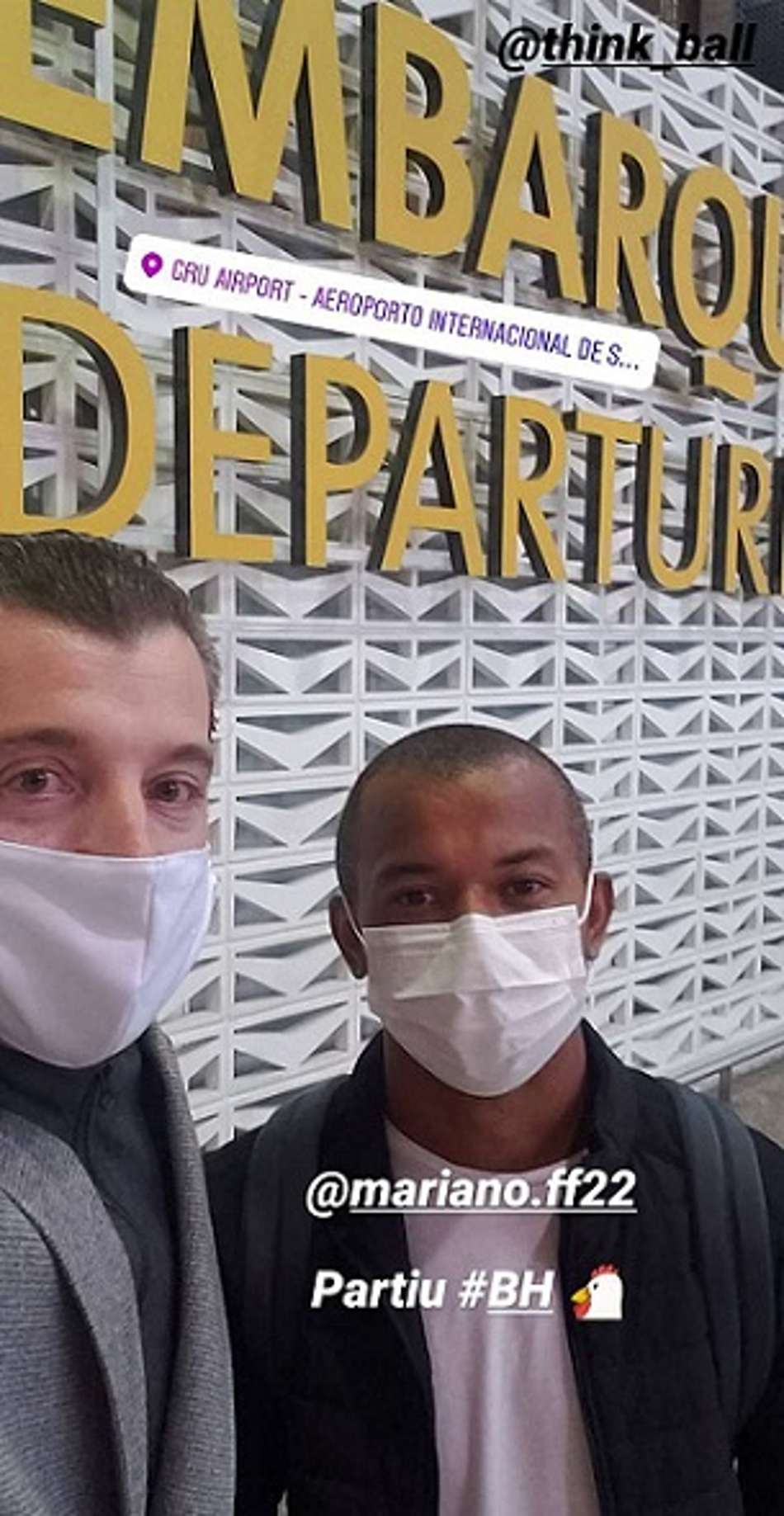 Mariano está a caminho do Galo para fechar contrato até 2022