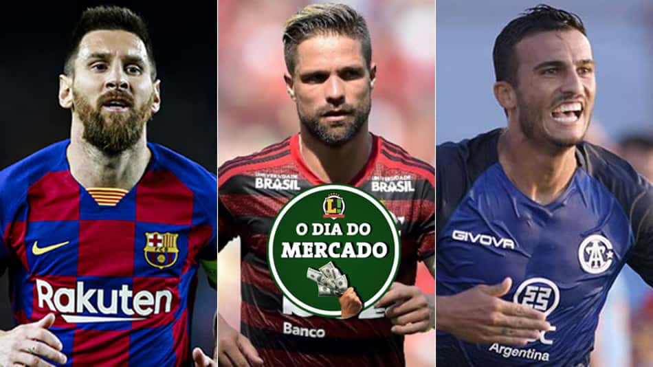 Messi na mira de gigante italiano, o futuro de Diego, Parede no Rio, Torrent e mais… O Dia do Mercado