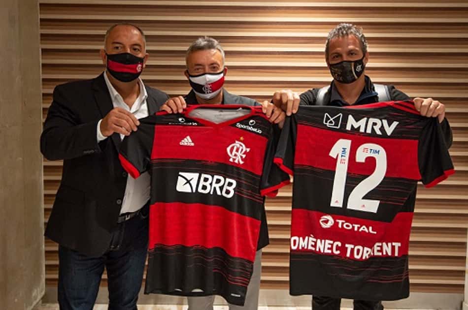 Domènec Torrent com Braz e Spindel