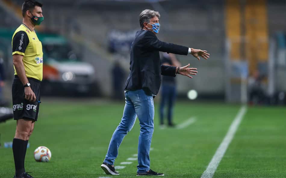VÍDEO: Renato Gaúcho vê superioridade do Grêmio em empate contra o Corinthians