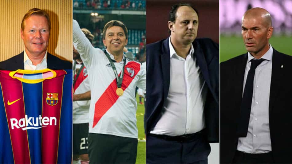 Confira 30 ídolos dos anos 90/2000 que já dirigiram o clube onde brilharam