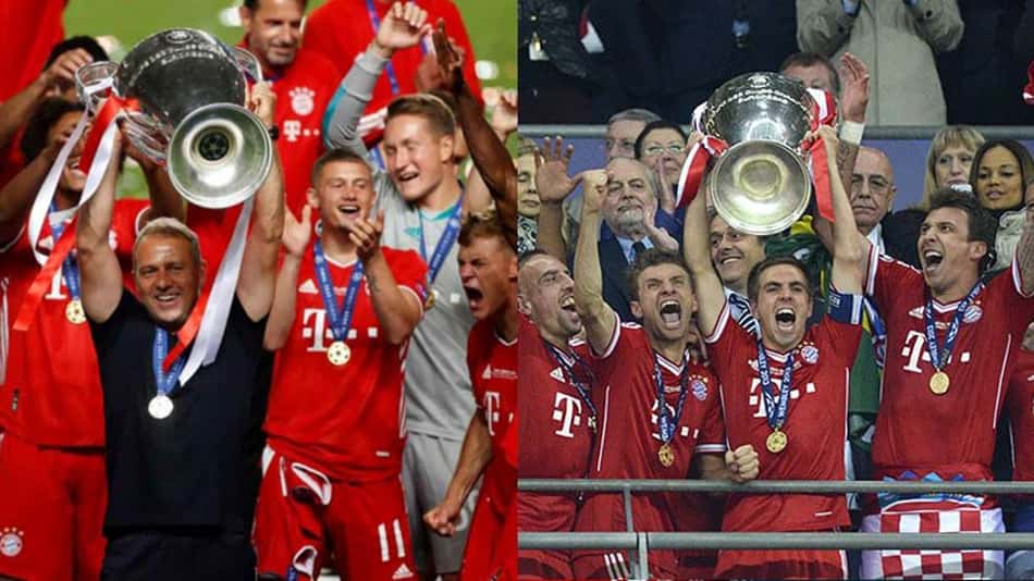 Qual a melhor versão do 'Super Bayern': 2012/2013 ou 2019/2020? Compare e vote!