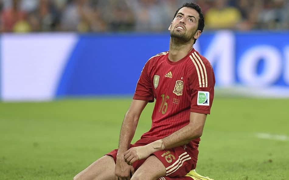 Finalmente referência: mais velho do time, Busquets lidera a Espanha na luta pelo bi da Copa do Mundo