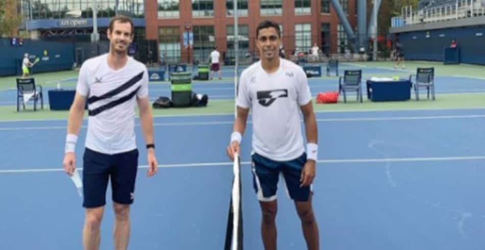 Thiago Monteiro e Andy Murray