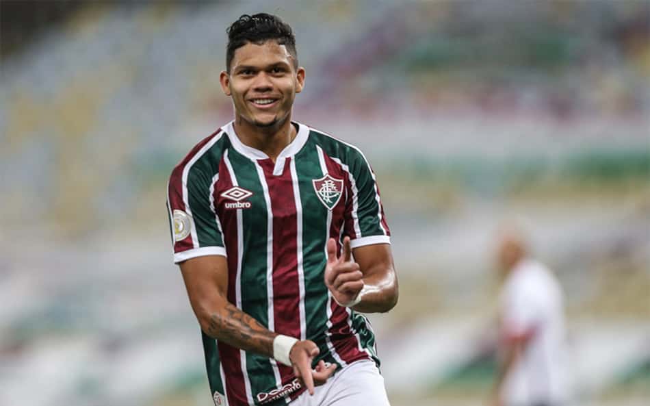 Evanilson Comemoração - Fluminense x Atlético GO