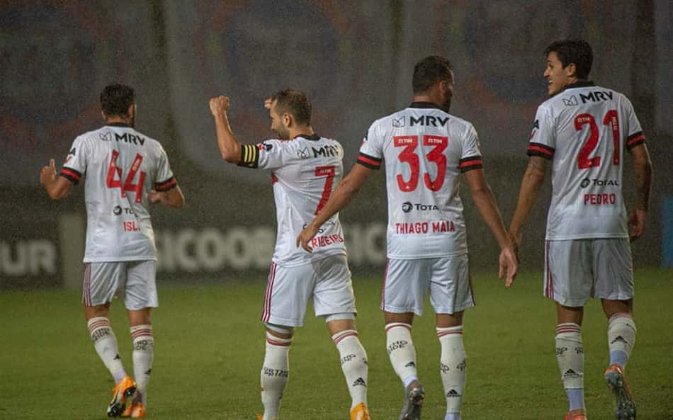 Comemoração Everton Ribeiro - Bahia x Flamengo