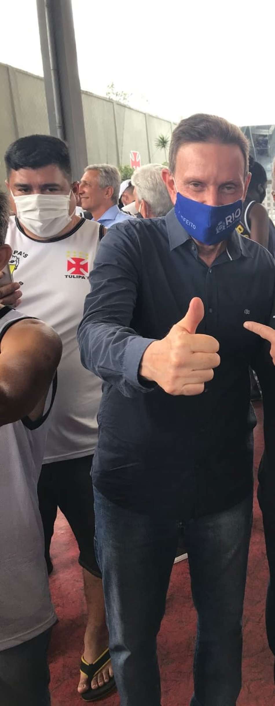 Com presença de Crivella, Vasco promove evento para celebrar CT