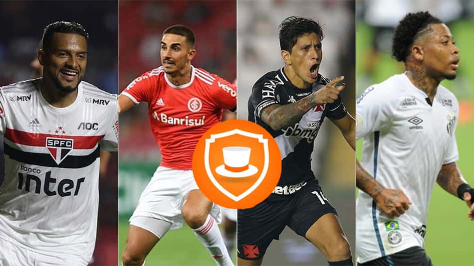 Guia do Cartola - Reinaldo, Thiago Galhardo, German Cano e Marinho