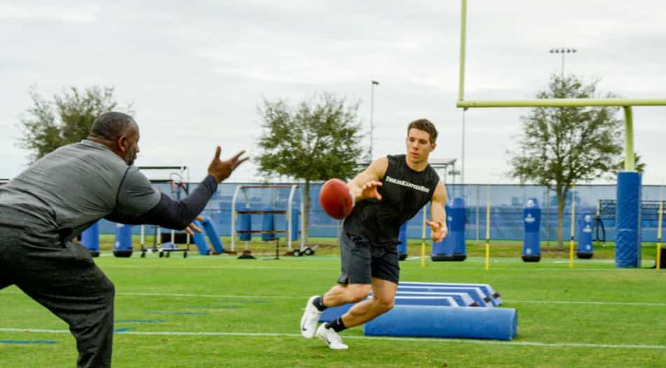 Sandro Platzgummer chegou à NFL após se destacar no programa Pathway