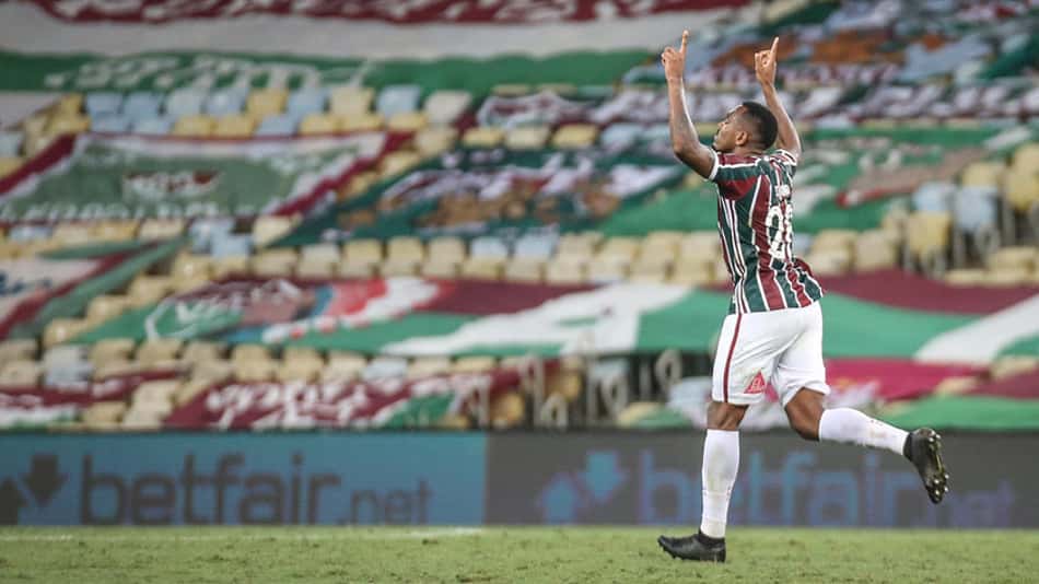 Comemoração Digão - Fluminense x Flamengo