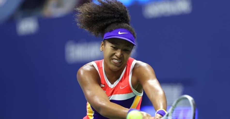 Naomi Osaka se defende na semifinal do US Open