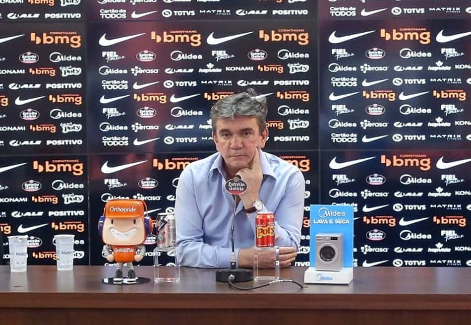 Coletiva Andrés Sanchez Corinthians