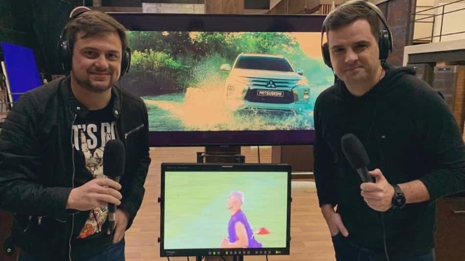Transmissão da Conmebol TV no estúdio do Masterchef vira piada: 'Ao menos jantaram?'