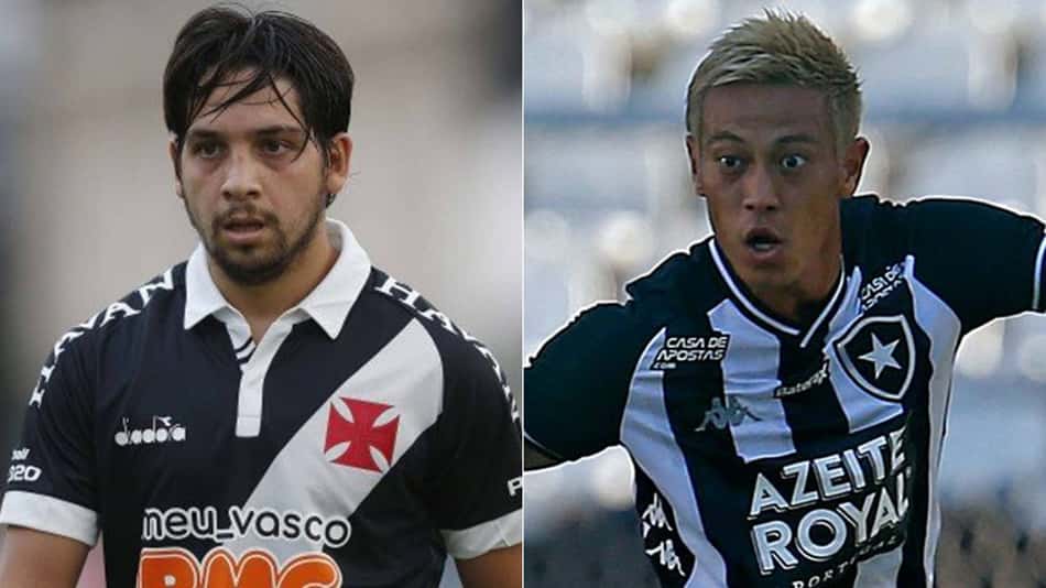 Benítez e Honda: o duelo dos gringos que fazem Vasco e Botafogo jogarem