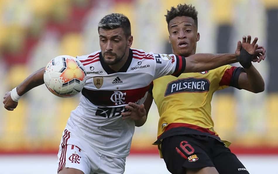 Libertadores: arbitragem está definida para primeira semifinal entre Flamengo e Barcelona (EQU)