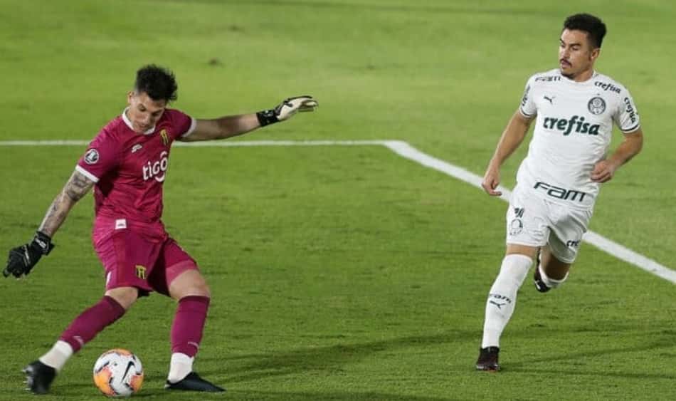 Dupla entra no Top10 de jogos pelo Palmeiras na Copa Libertadores