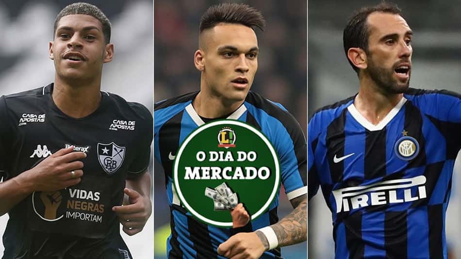 O dia do mercado: Luis Henrique anunciado na França, Barça faz nova investida por Lautaro, Godín dá adeus a Inter de Milão…