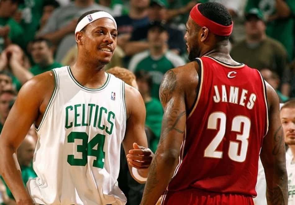 Pierce critica jovens por medo de LeBron James na NBA