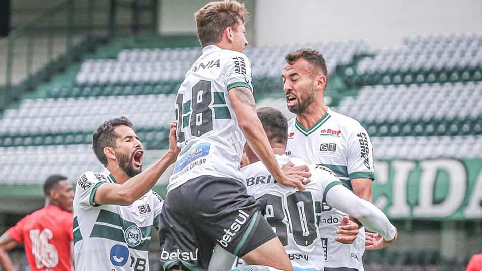 Coritiba apresenta desempenho ruim no Couto Pereira