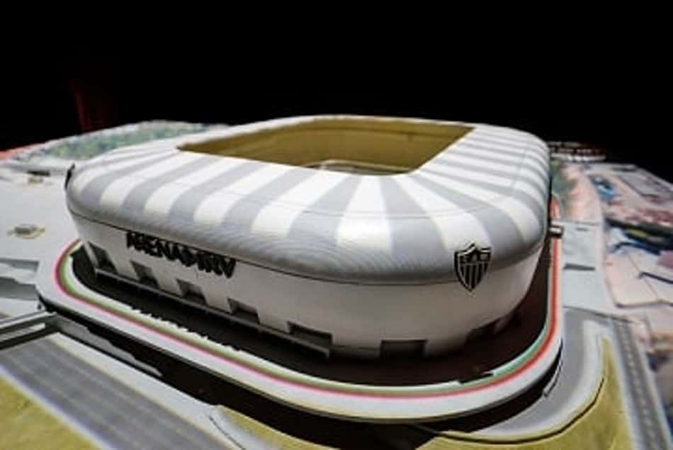 Arena MRV poderá ter setor sem cadeiras com a permissão de uma lei