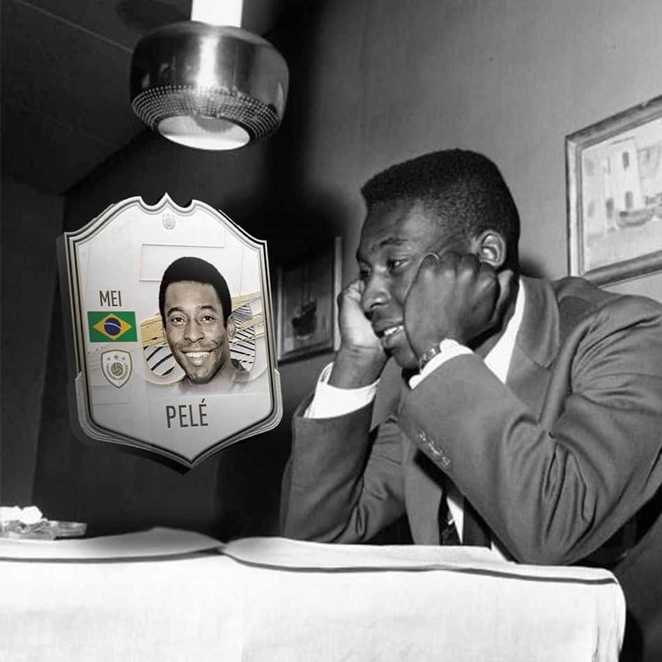 Versão de Pelé tricampeão da Copa do Mundo é a melhor carta do FIFA 23