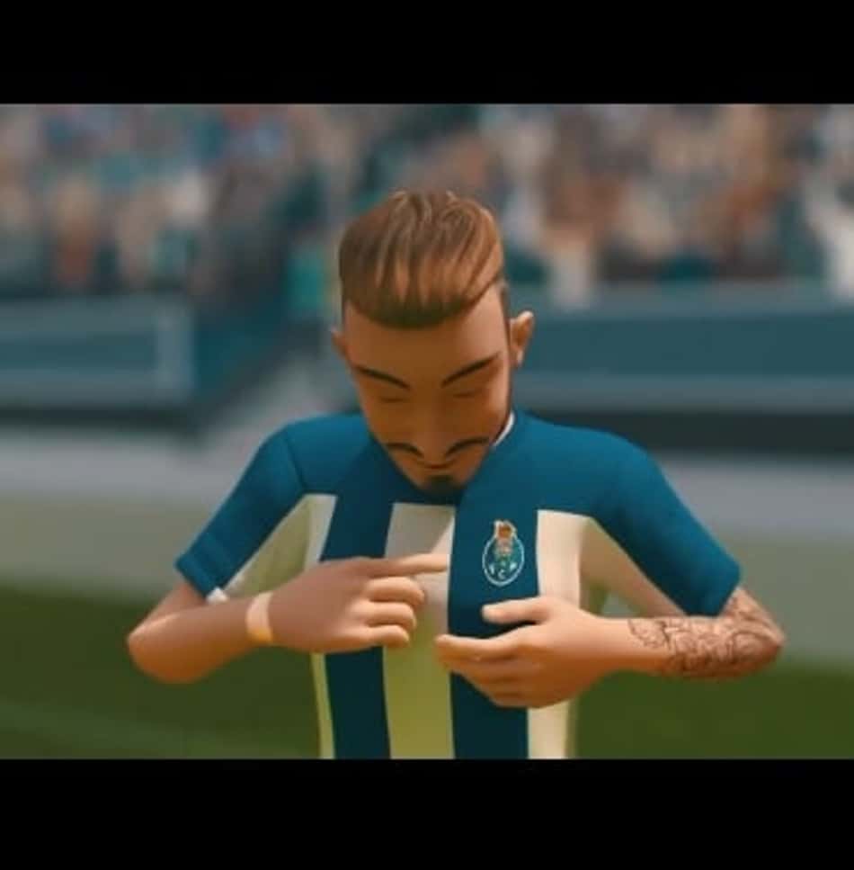 Agência transforma trajetória de Alex Telles em animação para despedida em Portugal