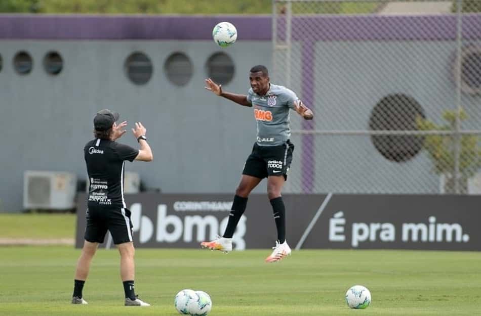 Marllon - Treino Corinthians