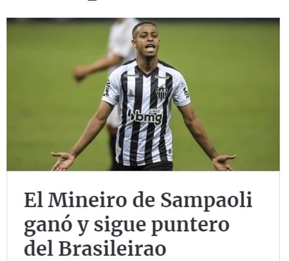 Por conta de Sampaoli, Atlético-MG ganha destaque na Argentina; Confira