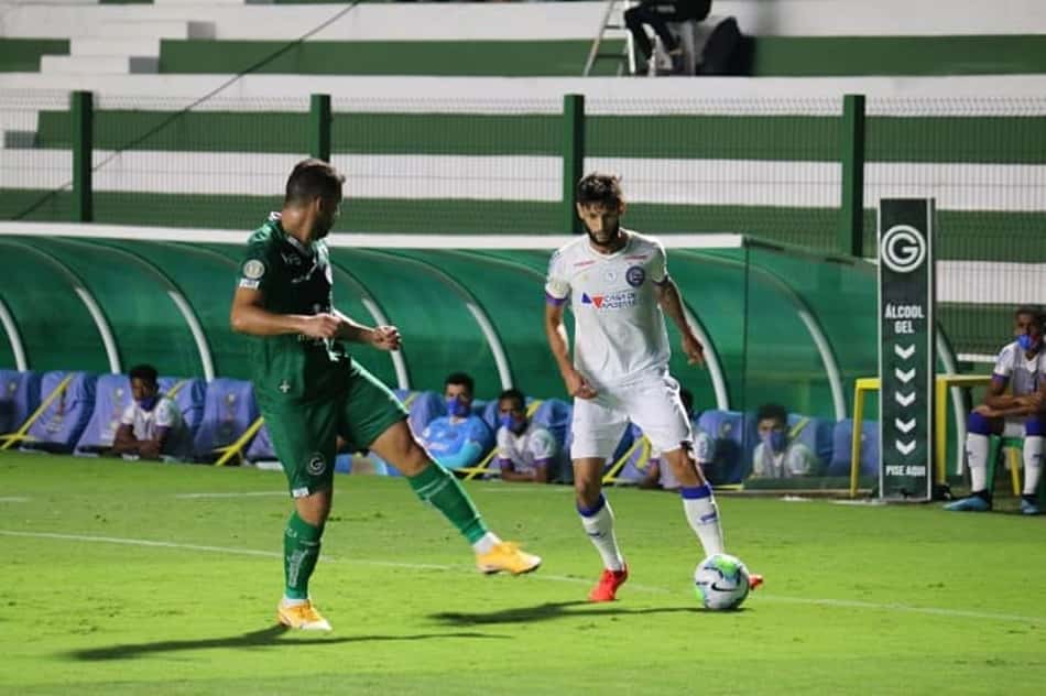 Em jogo bastante nervoso, Goiás e Bahia empatam na Serrinha