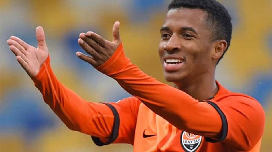 Marcos Antônio celebra gol na Champions League pelo Shakhtar: 'Começando a colher os frutos'