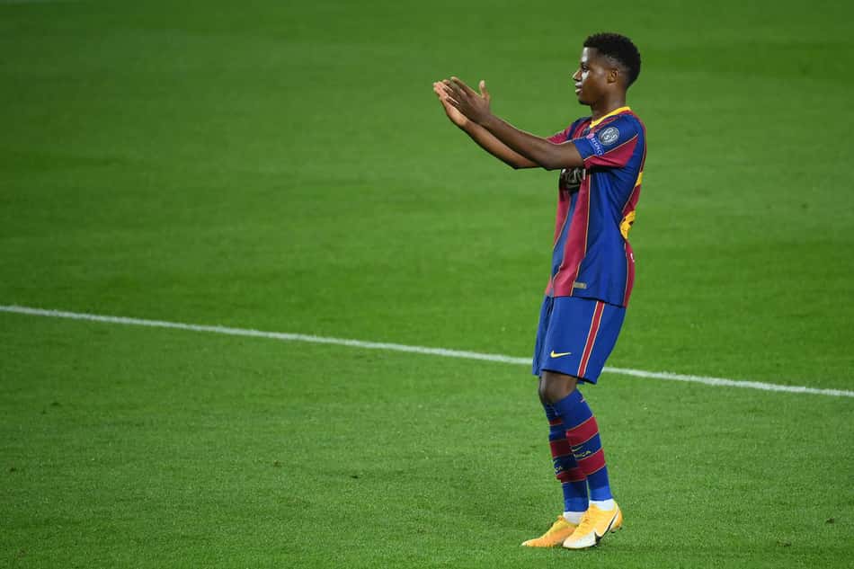 Barcelona trabalha pela renovação de Ansu Fati nesta semana
